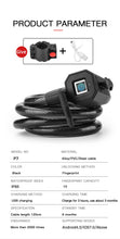 Fingerprint Bicycle Lock, Smart Cable Lock with Keyless Biometric