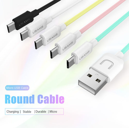 US-SJ098 MicroUSB Cable Black 1m (BUY 1 GET 1 FREE NOW)