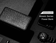 USAMS US-CD20 5000mAh Power Bank Mosaic Series (BUY 1 GET 1 FREE NOW)