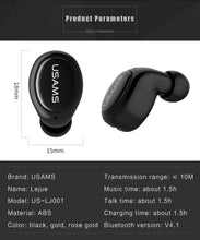 USAMS LJ mini Bluetooth Headset (BUY 1 GET 1 FREE NOW)