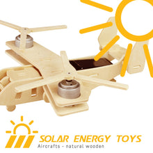 DIY Wooden Solar Powered Aircrafts - V22