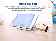 USAMS multi-function 3-in-1 Card Reader OTG Support Silver Colour (BUY 1 GET 1 FREE NOW)