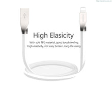 USAMS U-Strength Series iPhone Zinc Alloy Lightning Cable Black Colour (BUY 1 GET 1 FREE NOW)